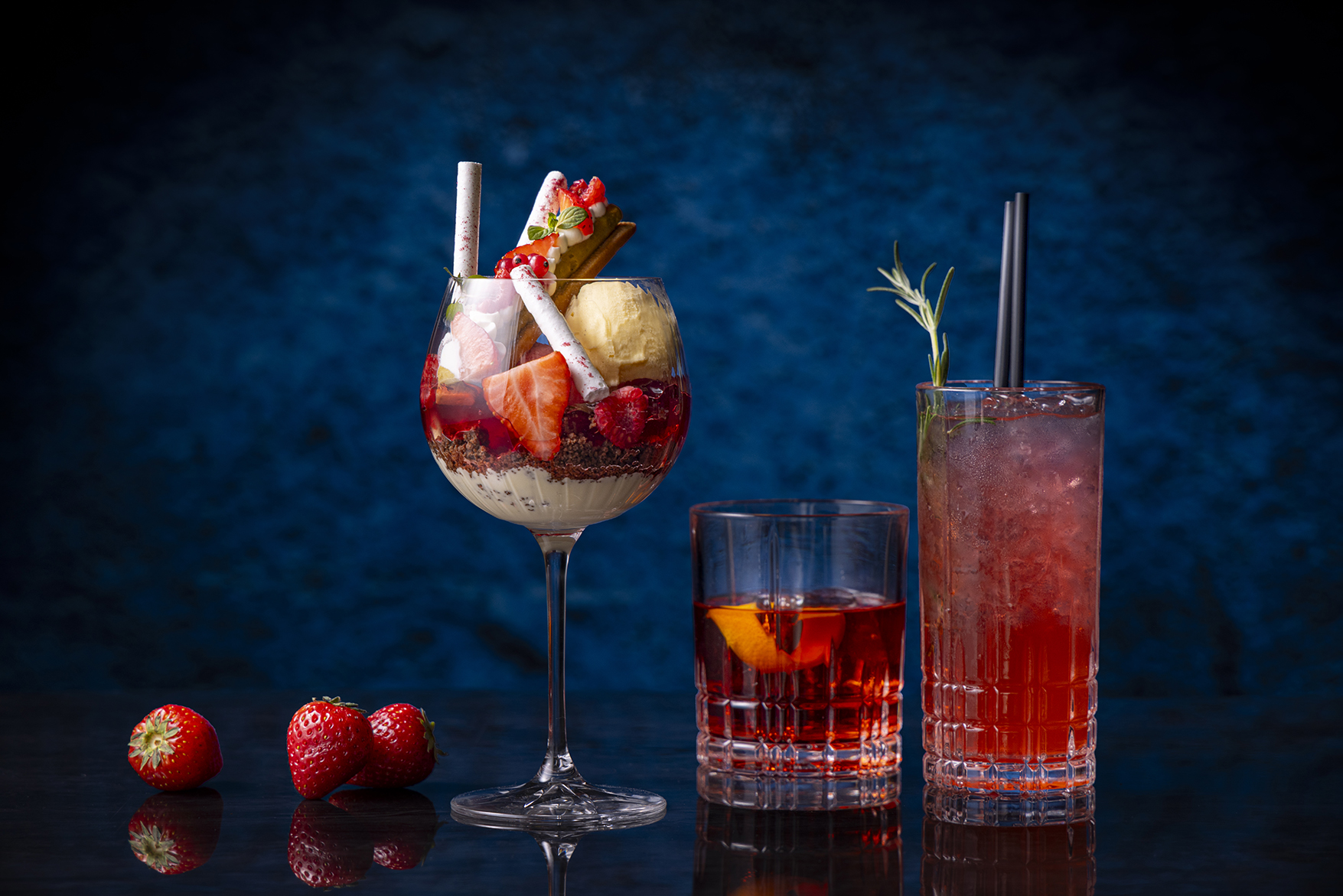 Strawberry Night Parfait
