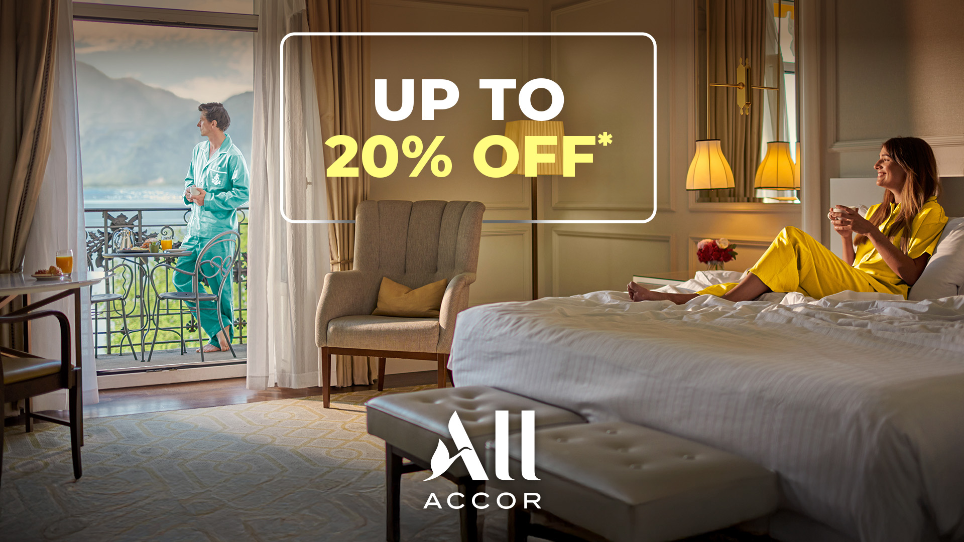 Up to 20% off – Escape starts here