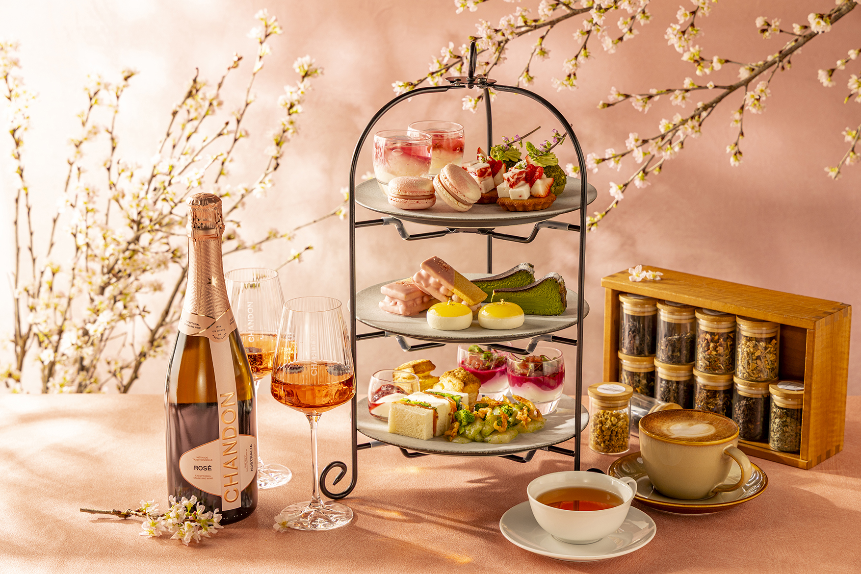 桜アフタヌーンティー